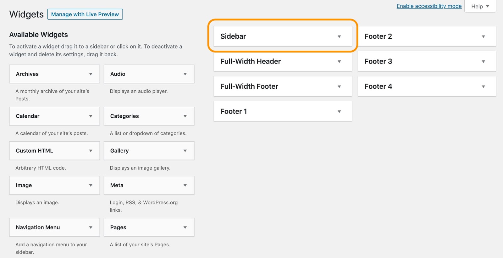 How to Add & Remove the Sidebar on Your WordPress Blog